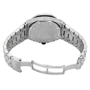 Full Iced Out Luxury Moissanite Chrono Dial Watch