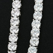 VVS1 Moissanite Round Cut Tennis Chain Gift For Men's