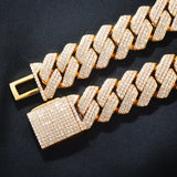 Iced Out D Color Moissnaite Diamond 22mm Hip Hop Chain