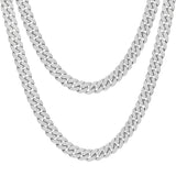 Full Moissanite Diamond Curb Hip Hop Cuban Chain For Him