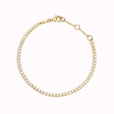 Lab Created Moissnaite Round Cut Fancy Style Tennis Bracelets