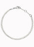 Lab Created Moissnaite Round Cut Fancy Style Tennis Bracelets
