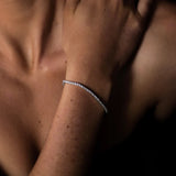 VVS1 Moissanite Round Cut Tennis Bracelet For Women