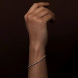 VVS1 Moissanite Round Cut Tennis Bracelet For Women