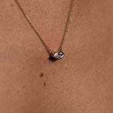 Marquise Cut Lab Created Diamond Solitaire Pendant