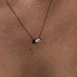 Marquise Cut Lab Created Diamond Solitaire Pendant