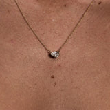 D Color Moissanite Pear Cut Solitaire Fancy Pendant