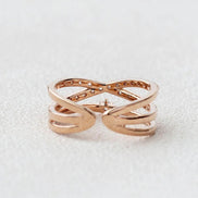 Moissanite Round Cut Fancy Style Wedding Band For Women