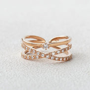 Moissanite Round Cut Fancy Style Wedding Band For Women