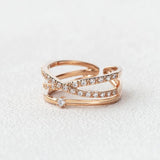 Moissanite Round Cut Fancy Style Wedding Band For Women