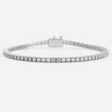 VVS1 Moissanite Round Cut Tennis Bracelet For Women