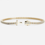 VVS1 Moissanite Round Cut Tennis Bracelet For Women