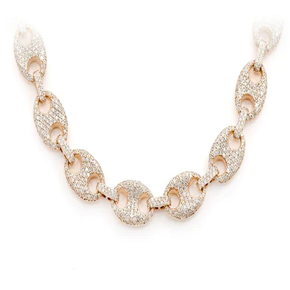 Men's Miami Cuban Mariner Link Iced Out Hip Hop Chain