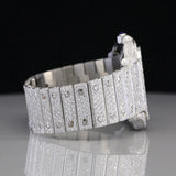 Moissanite Iced Out Rainbow Numeric Watch For Men