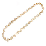 Men's Miami Cuban Mariner Link Iced Out Hip Hop Chain