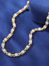 Moissante Diamond Ball Link Hip Hop Chain For Men's