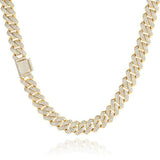 Luxury VVS1 Moissanite Diamond Cuban Chain For Men's