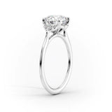 Moissanite Oval Cut Vintage Engagement Ring