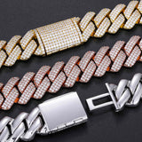 Moissnaite Diamond Hip Hop Luxury Cuban Chain For Men's