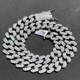 D Color Moissaite Diamond Cuban Chain