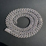 Iced Out Luxury Moissanite Cuban Link Chain
