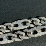 Miami Iced Out Moissnaite Cuban Chain