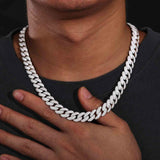 VVS1 Calrity Moissanite Luxury Cuban Chain For Him