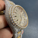 Iced Out Moissanite Luxury Watch For Men's