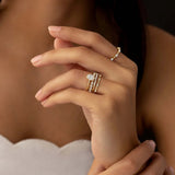 Oval Cut Solitaire Moissanite Engagement Ring