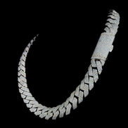 Luxury Moissanite Diamond Hip Hop Cuban Chain