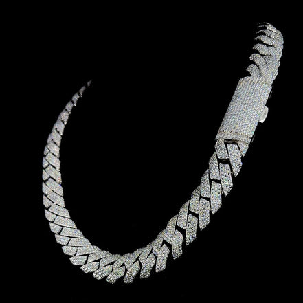 Luxury Moissanite Diamond Hip Hop Cuban Chain