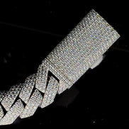 Luxury Moissanite Diamond Hip Hop Cuban Chain