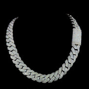 Luxury Moissanite Diamond Hip Hop Cuban Chain