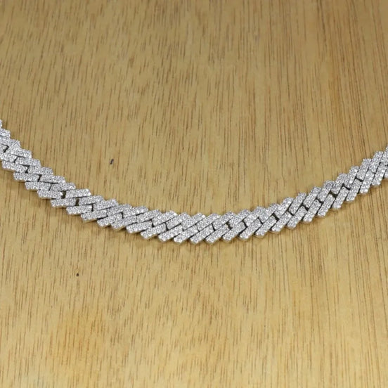 20MM  Moissanite Cuban Chain Birthday Gift For Men