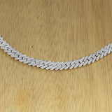 20MM  Moissanite Cuban Chain Birthday Gift For Men