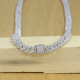 20MM  Moissanite Cuban Chain Birthday Gift For Men