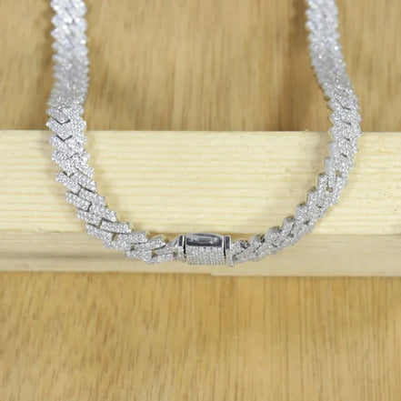 20MM  Moissanite Cuban Chain Birthday Gift For Men