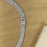 20MM  Moissanite Cuban Chain Birthday Gift For Men