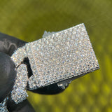 Moissnaite Diamond 925 Silver Cuban Chain