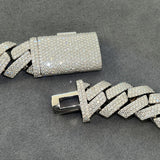 D Color Moissanite Hip Hop Chain For Men's