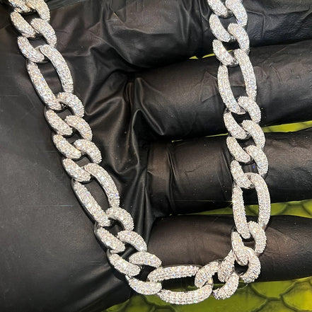Iced Out Moissnaite Luxury Hip Hop Cuban Chain For Men's