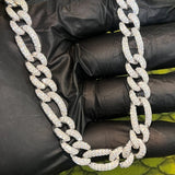 Iced Out Moissnaite Luxury Hip Hop Cuban Chain For Men's