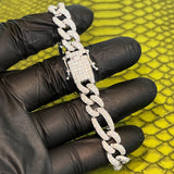 Iced Out Moissnaite Luxury Hip Hop Cuban Chain For Men's