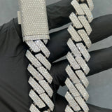 D Color Moissanite Hip Hop Chain For Men's