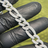 Iced Out Moissnaite Luxury Hip Hop Cuban Chain For Men's