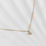 Round Brilliant Cut Moissnaite Flower Shape Fancy Pendant