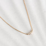 Five Stone Round Cut Moissanite Diamond Pendant