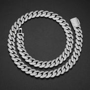 VVS1 Calrity Moissanite Luxury Cuban Chain For Him