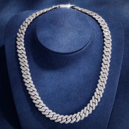VVS1 Clarity Moissanite 20mm Luxury Chain