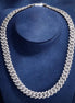 VVS1 Clarity Moissanite 20mm Luxury Chain